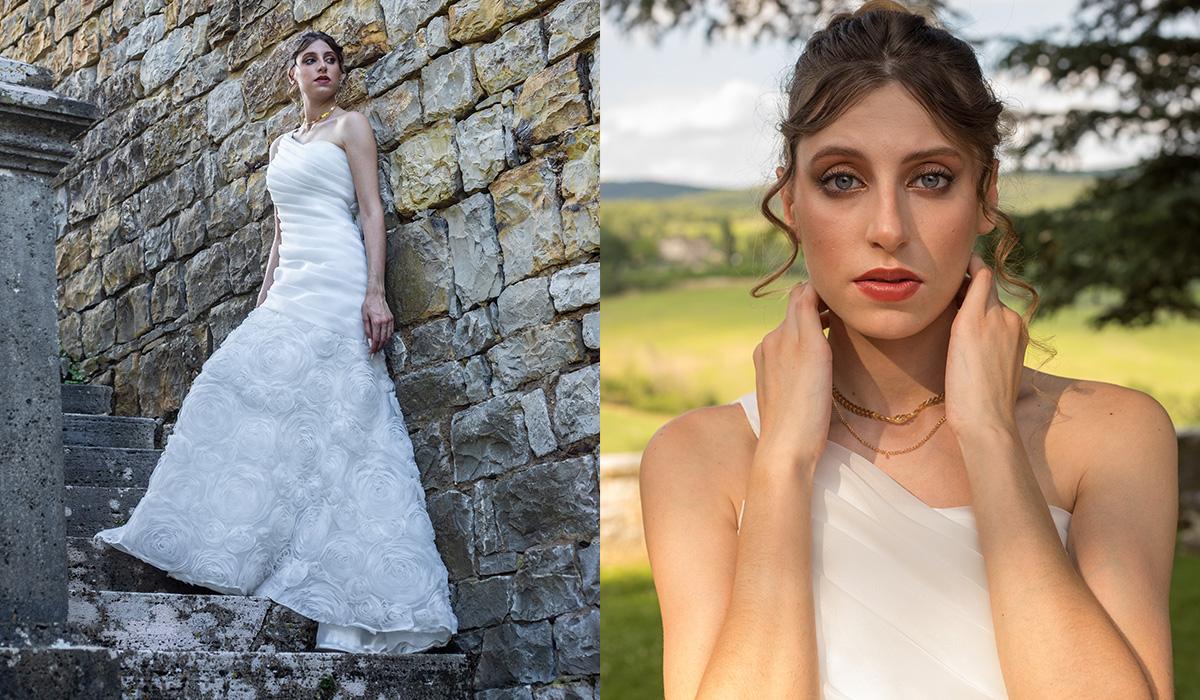 modella abiti sposa anita